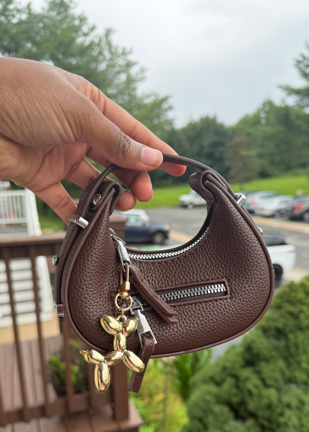 Ballon Dog Bag Charm