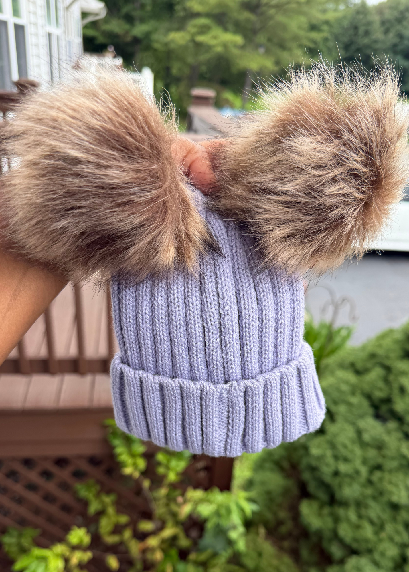 Pom Pom Hat