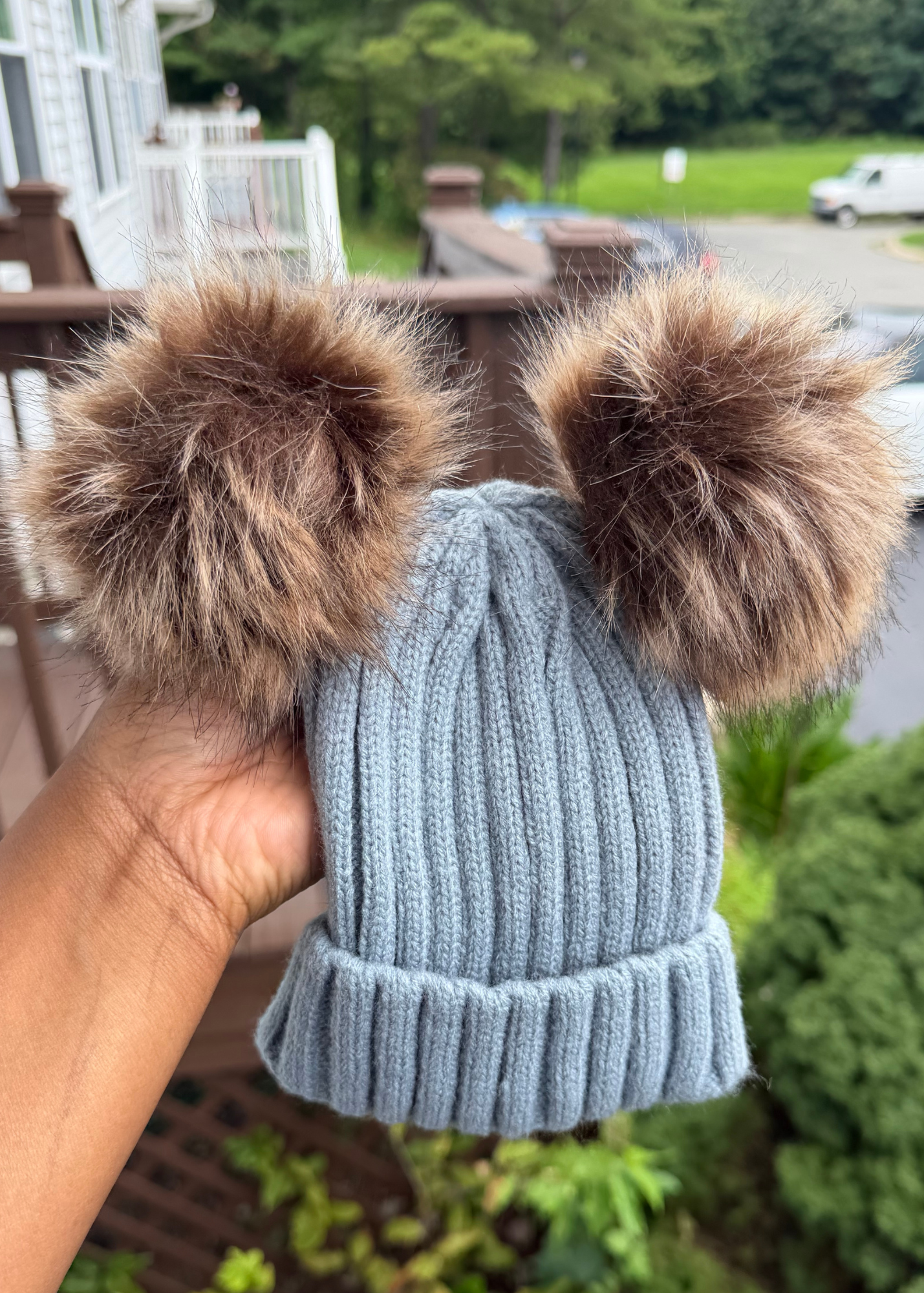 Pom Pom Hat