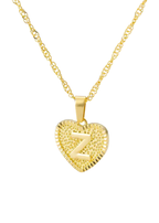 Heart Letter Necklace