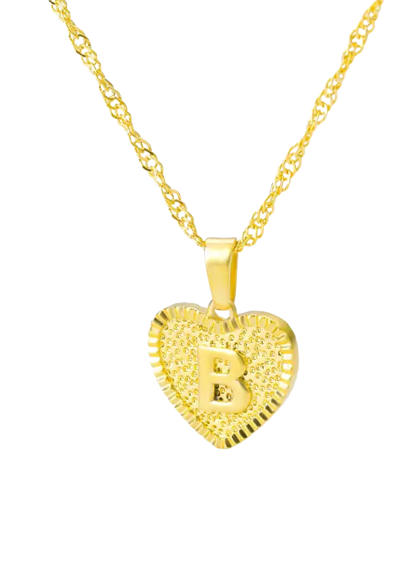 Heart Letter Necklace