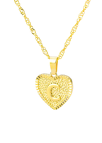 Heart Letter Necklace
