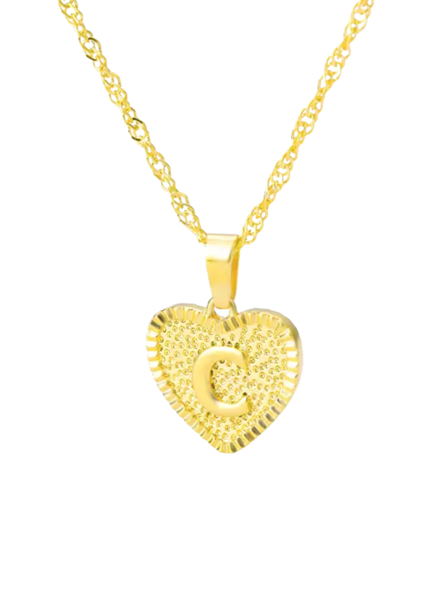 Heart Letter Necklace