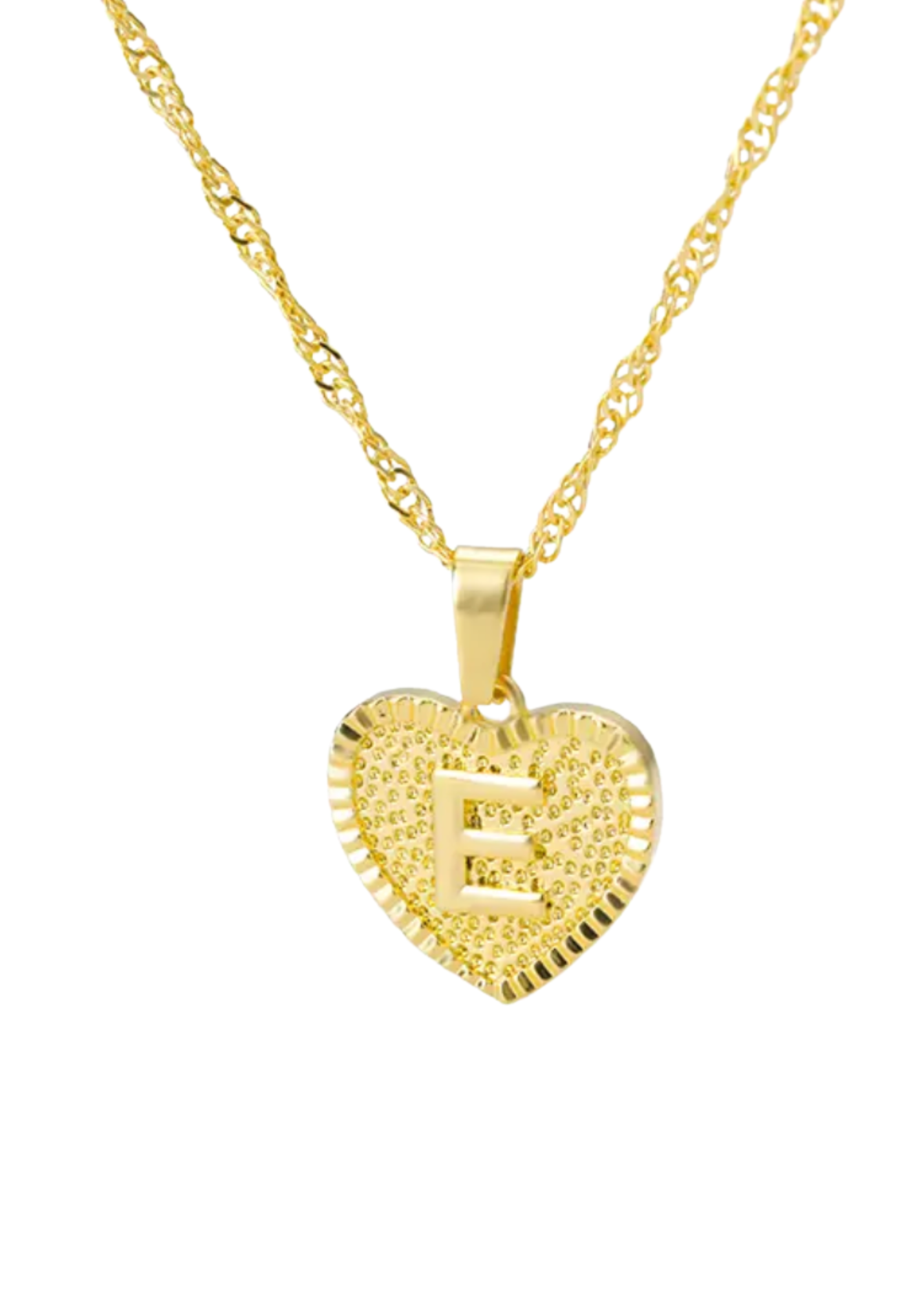 Heart Letter Necklace