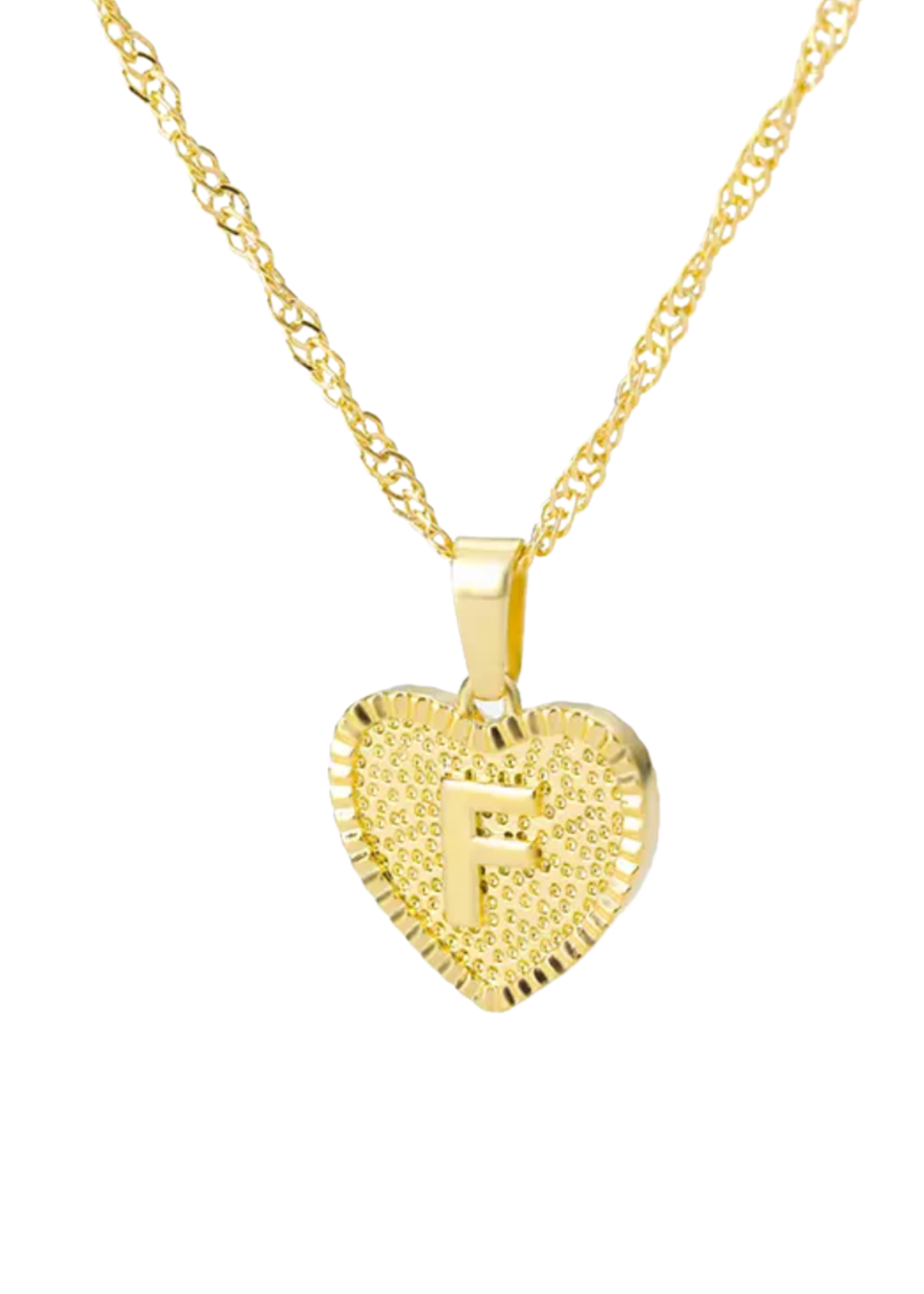 Heart Letter Necklace
