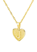 Heart Letter Necklace