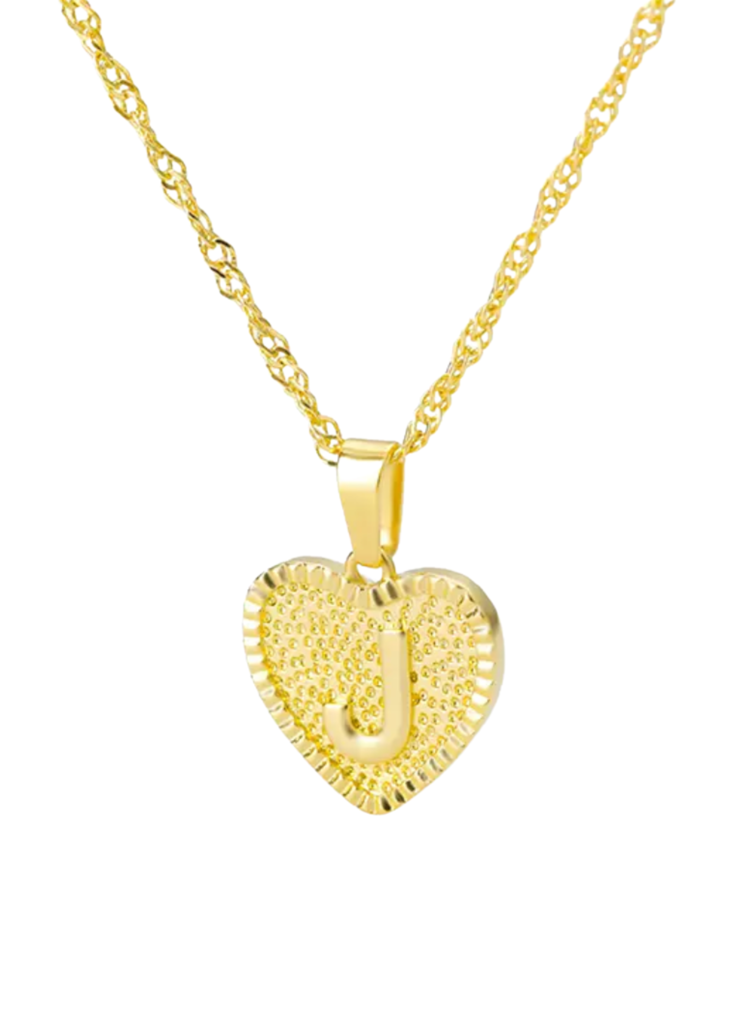 Heart Letter Necklace