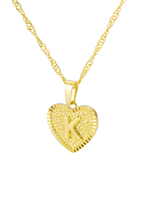 Heart Letter Necklace
