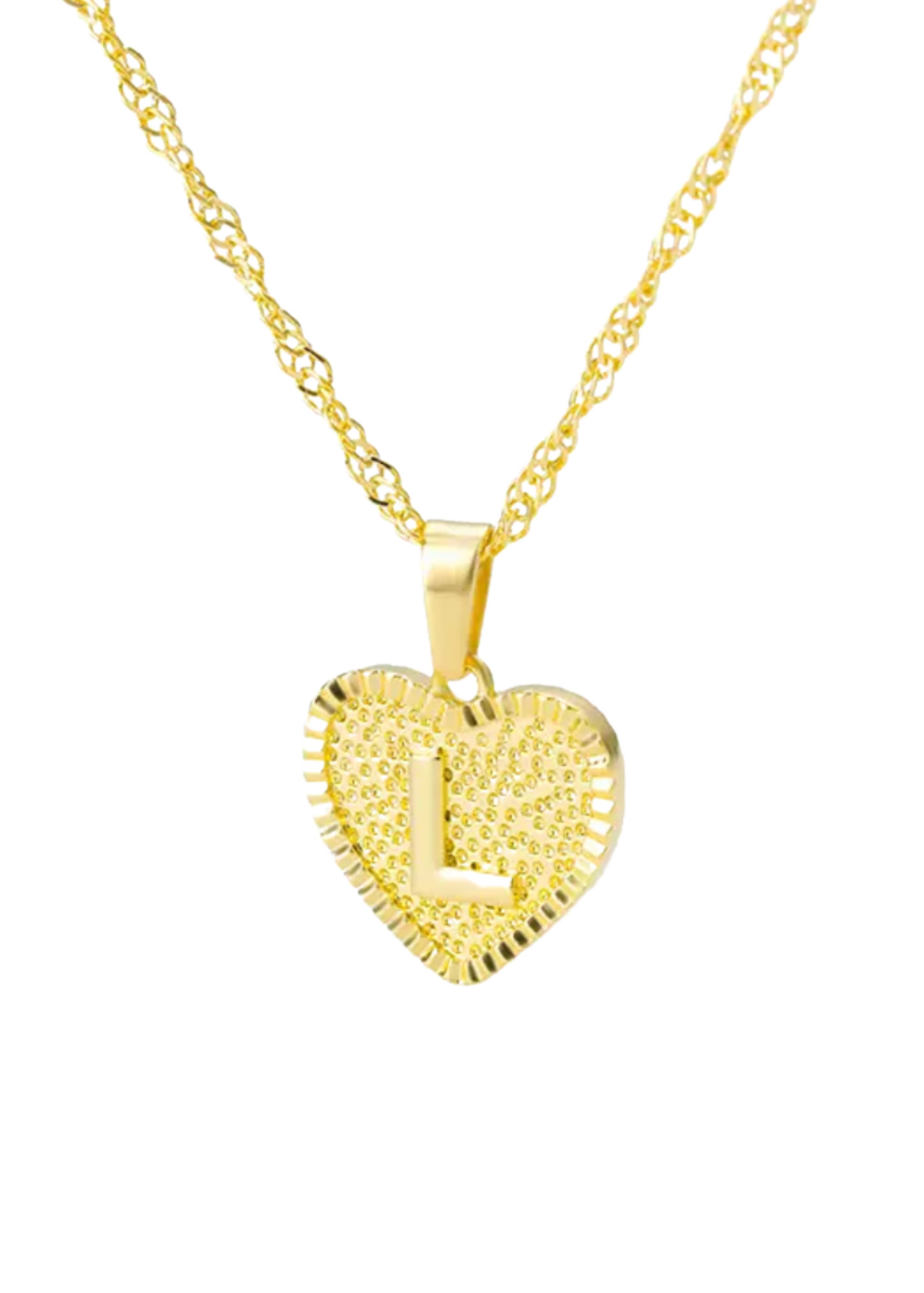 Heart Letter Necklace