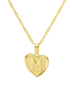 Heart Letter Necklace