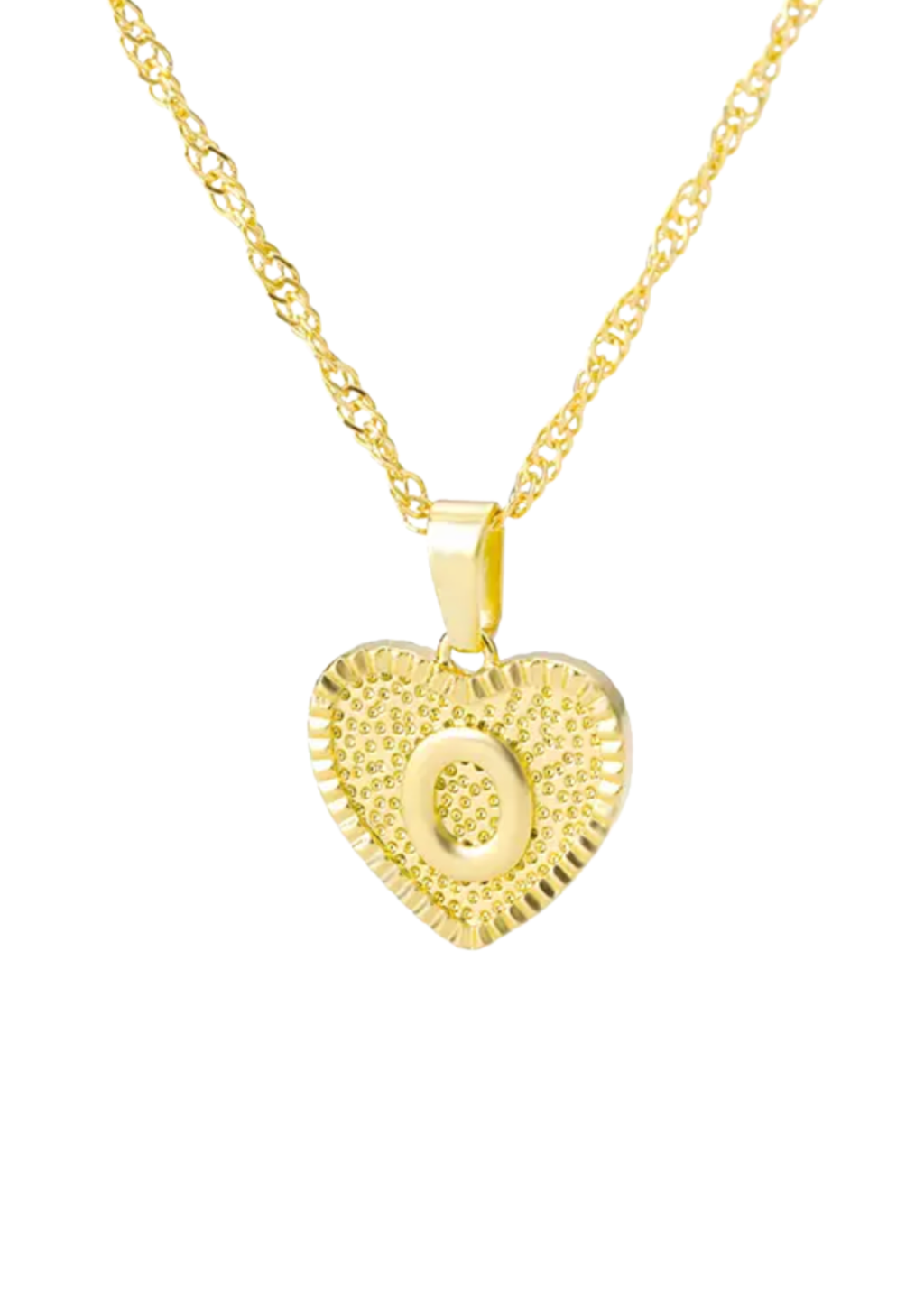 Heart Letter Necklace