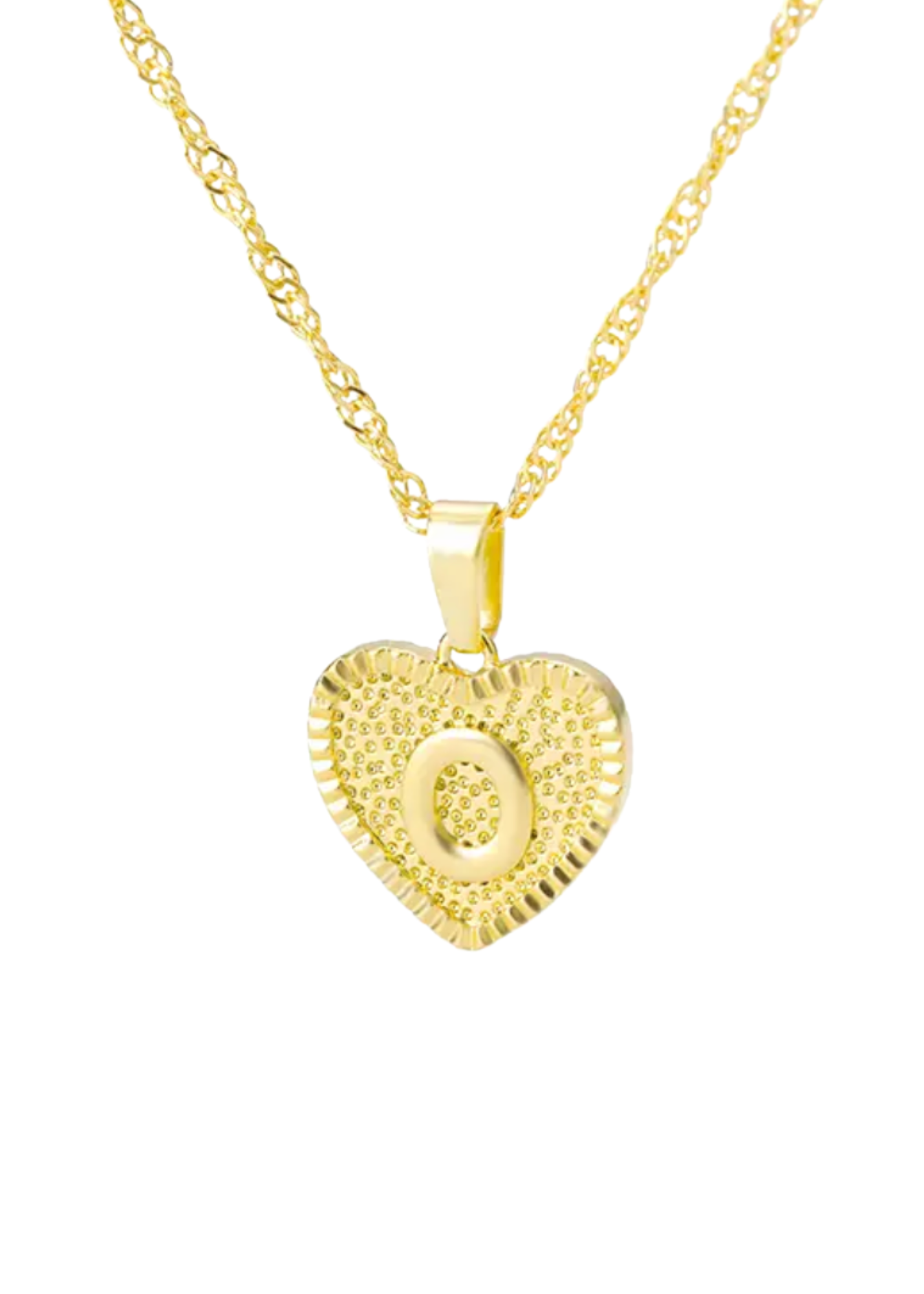 Heart Letter Necklace