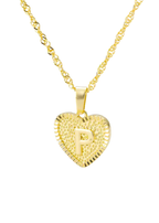 Heart Letter Necklace