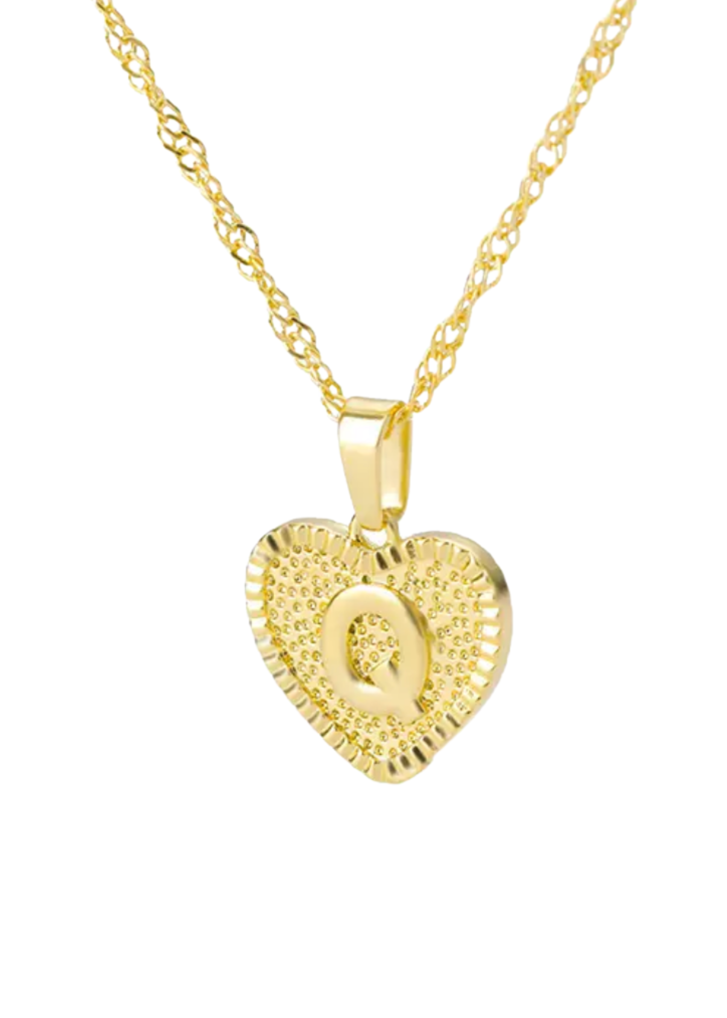 Heart Letter Necklace