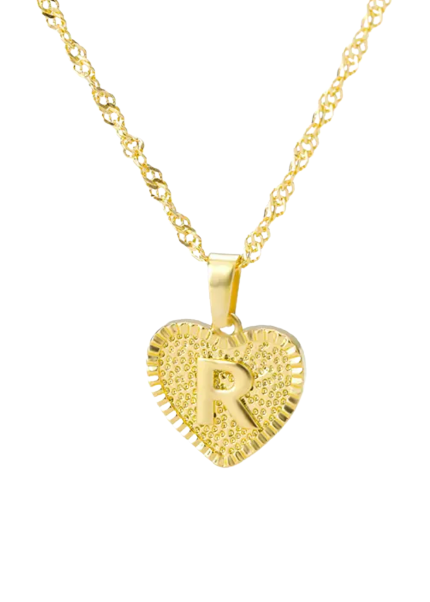 Heart Letter Necklace