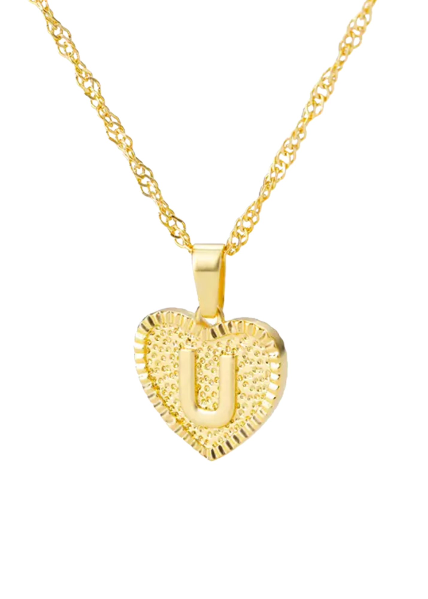 Heart Letter Necklace