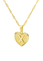 Heart Letter Necklace